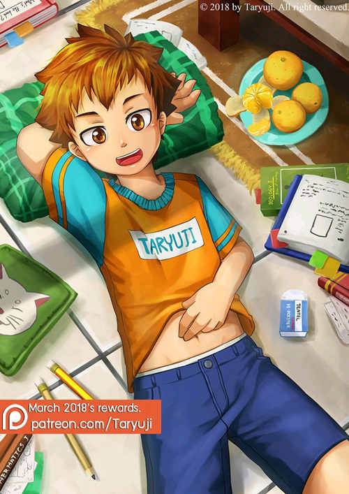 [正大漫画] [发布漫画] 《March 2018 Patreon reward》[Taryuji][百度云][全一话-基腐天堂