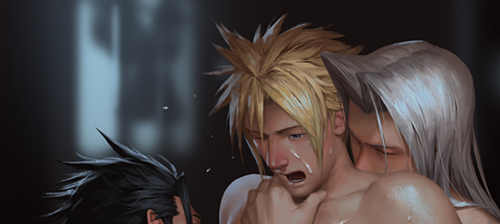 [CG/图册] [发布漫画] 《FF VII – Zack×Cloud Sephiroth》[Penguin Frontier][百度云][全一话]-基腐天堂