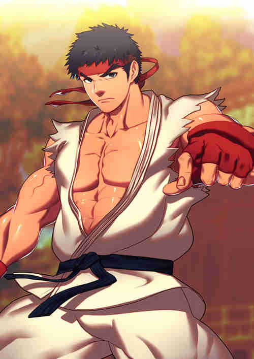 [CG/图册] [发布漫画] 《lvlv Street Fighter ストリートファイター (Ryu 隆 リュウ)》-基腐天堂