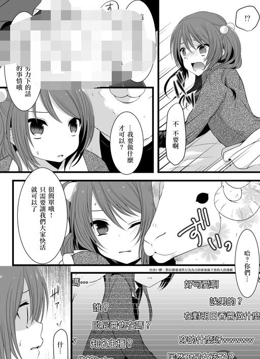图片[2]-[伪娘漫画] [发布漫画] 《00男の娘×兄弟丼ナマ放送》[まいすぺ5cm (まれお)][百度云][全一话]-基腐天堂