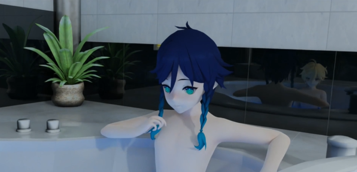 [原神][Aether x Venti][3D][百度云]-基腐天堂