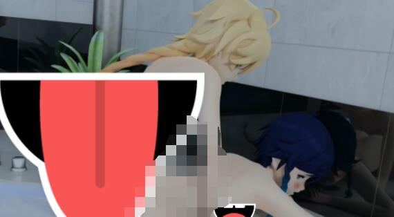 图片[2]-[原神][Aether x Venti][3D][百度云]-基腐天堂