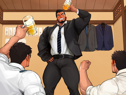 [筋ro漫画] [发布漫画] 《忘年会》[タルトル][全一话]-基腐天堂
