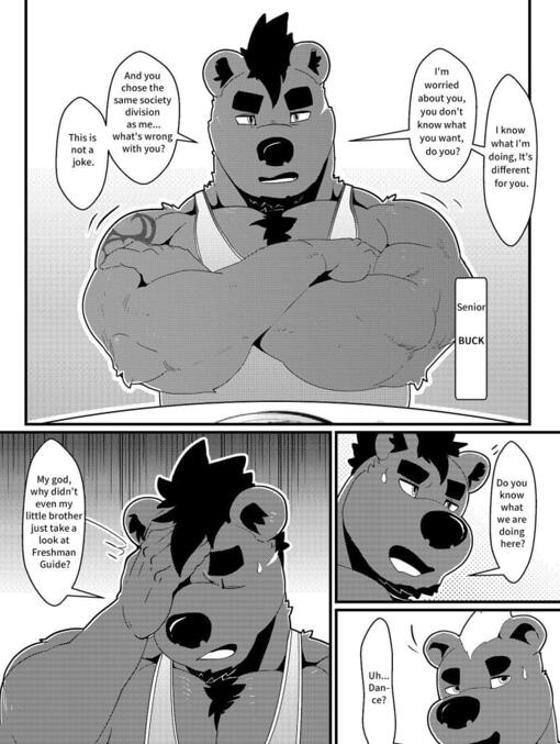 图片[2]-[人外漫画] [发布漫画] 《健美大学合集》[多作者][百度云][全收录]furry-基腐天堂