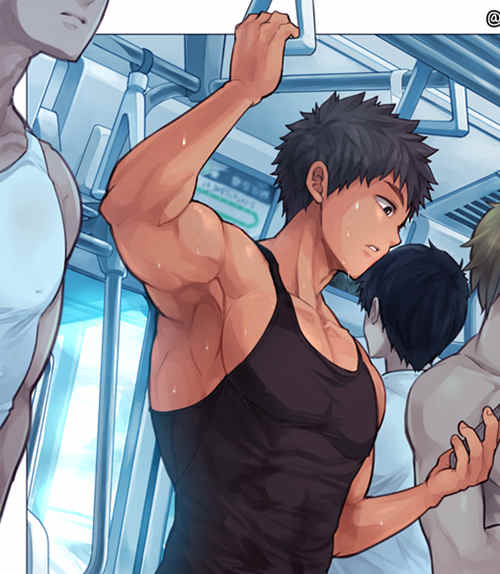 [CG/图册] [发布漫画] 《乘车男子》[牛肉井][百度云][全一话-基腐天堂
