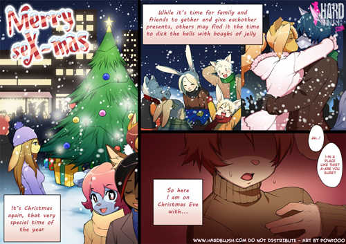 [人外漫画] [发布漫画] 《Merry sex-mas》[Powfooo][百度云][全一话]-基腐天堂