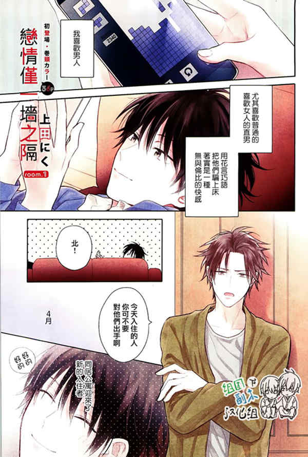 [BL] [发布漫画] [上田にく][恋情仅一墙之隔][完结]【百度云】-基腐天堂