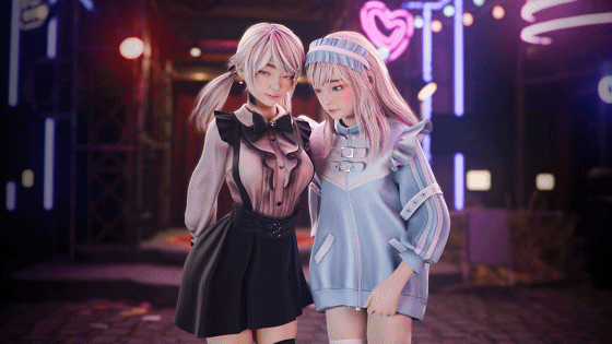 [转载搬运] 【3D/动态/CV】 Tyviania 9月新作:twin animation 清纯可爱双胞胎… [1V+180M][百度盘]-基腐天堂