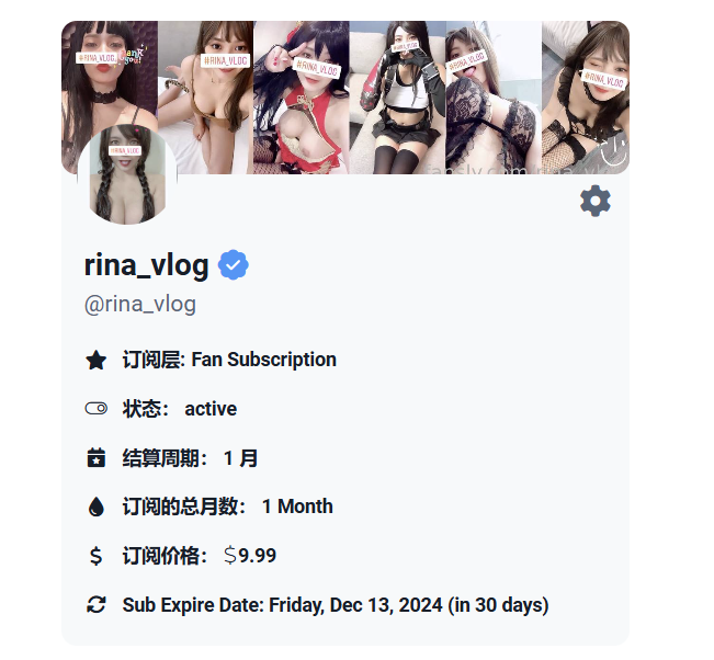 rina-vlog fansly 10月 20日 视频 【2.03G】【度盘】-基腐天堂